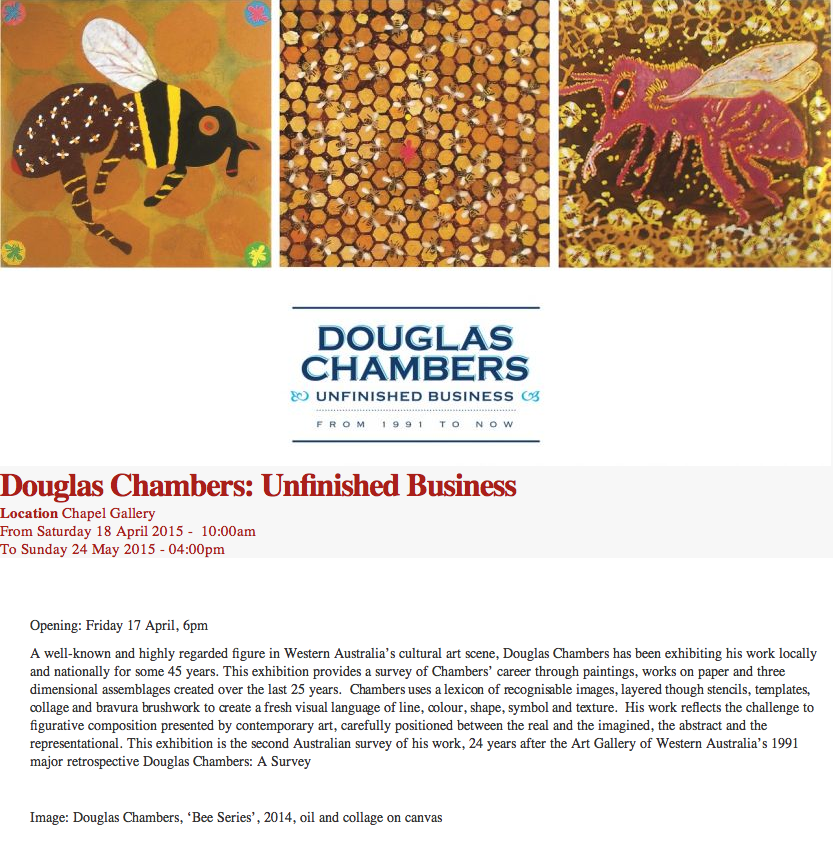 Douglas Chambers BRAG 2015